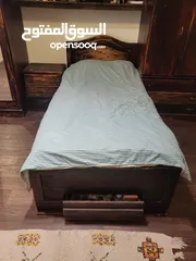  3 غرفة نوم مستعمله خشب زان و لاتي