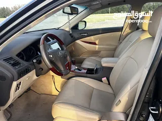  13 Lexus es 350 model 2008 gcc car full option