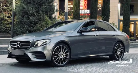  3 مرسيدس بنز E350 AMG  رصاصي  2020 فل كامل اعلى صنف