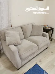  1 2 seater home center sofa perfect condition near new