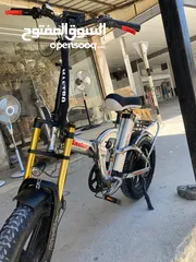  2 دراجات كهربائية