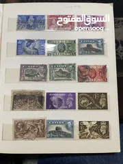  18 طوابع نادرة عربية و اجنبية البيع اعلى سعر