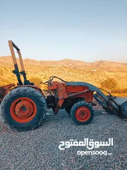  1 جرار زراعي وشفل كوبوتا Kubota 3001