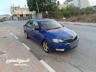  7 سكودا رابيد اتماتك 1400 تيربو 2019 بنزين بسعر حرق 56000 البدل وارد
