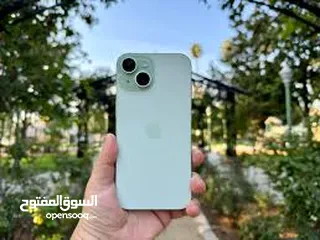  15 IPHONE 15 128GB جديد كفالة لمدة عام حميع الأوان متوفرة