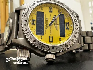  3 Breitling Emergency with utc/بريتلنج ايمرجنسي مع utc