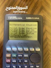 25 Casio algebra FX 2 plus الة حاسبة