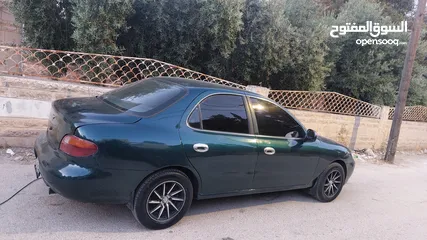  1 هونداي افانتي  موديل 96 السياره بصلاة على النبي مش ناقصها شي  شغل وامشي