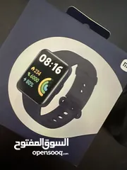  1 Redmi watch 2 lite New  لون كحلي جديد ( غير مستعمله )