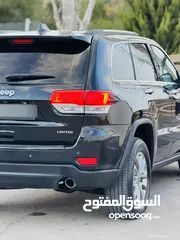  6 جيب جراند شيروكي 2015 limited بحال الوكالة