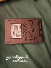  2 ssd 240g kingston شبه جديد مش مستعمل  غير يومين+ هارديسك و كم قطعه