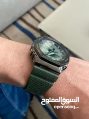  4 ساعة كاسيو الاصليه موديل GM-2100 جديده بالكرتونه