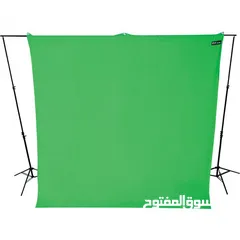  3 كروما تصوير نوعية ممتازة جدا  موسلن  اصلي مع ستاند مترين Chroma Background