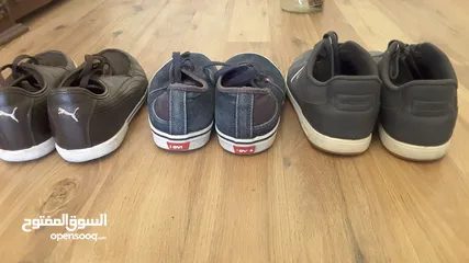  3 LEVIS LACOST PUMA FILA