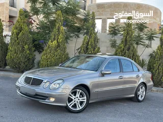  3 Mercedes E200 2004 ( Avantgarde ) Full option وارد الوكالة فحص كامل