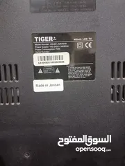 4 شاشة تلفزيون تايجر ستار 40 إنش LED TV بحالة ممتازة مع بكج للبيع