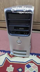  1 حاسوب مكتبي نوع DELL مع كامل اكسسواراته