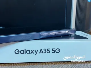  5 سامسونج جالكسي A35 5G / سعة 256 جيجا / جديد / لون ازرق Navy / الرام 8 جيجا