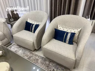  6 غرفة ضيوف مع سفرة كاملة مع جميع توابعها للبيع