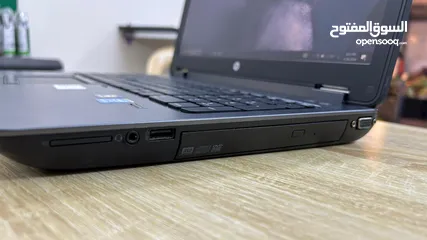  3 لابتوب HP ZBOOK G2 ، كارت شاشة خارجي للإلعاب ، كور i5 ، رام 8 كيكا ، SSD 256، شاشة 15.6 مع 6 مكافئات