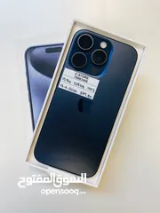  1 iPhone 15 Pro 128 Gb Blue Titanium Marvelous Condition