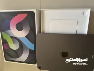  1 iPad Air 4 (64gb) بحالة الوكالة ايباد اير 4