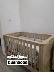  1 Baby Bed with Materss - Mamas and Papas