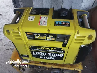  1 مولد كهرباء صايلنت اريوبي يباني اصلي