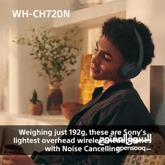  13 SONY WH-CH720N Noise Canceling Wireless Headphones -NEW -MEGAByte
