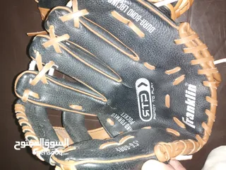  3 Franklin Kids Baseball Glove 4809-9 1/2 Inch Durabond Lacing Left Hand mitt قفاز بيسبول