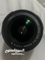  1 Canon EFS 18 - 55mm Lense