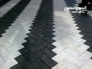  22 تركيب انترلوك وبندوره