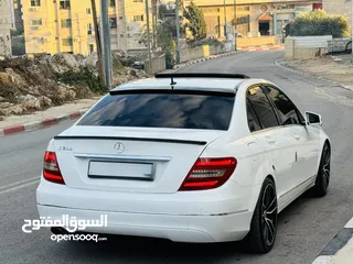  5 مرسيدس c200  ترخيص 2012 بسعر حرق عالكاش