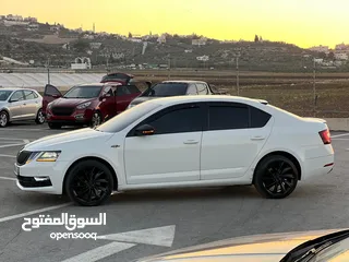  11 سكودا اكتافيا 2019/اتوماتيك ماتور 2000 ديزل فل الفل بدون فتحة بلاك اديشن