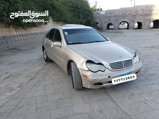  2 مرسيدس ابو عيون C240 امريكي فل كامل للبيع في صنعاء عرطة