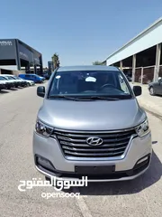  1 باص هيونداي جراند ستاريكس ليمتد (سياحي) 12 راكب موديل 2019 جير عادي عداد 52 الف كم اصلي