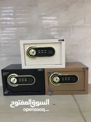  26 خزنة مكتبية من بصمه وباور بانك خارجي وباور بلحفظ الاموال و الأوراق الهامه خزنة فولاذية