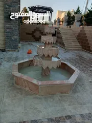  4 عرض على نوافير وشلالات وبابكيو حواض زريعه جميع انواع الحجر البناء والديكورات