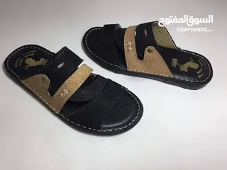  2 عرض خرافي اشتري شحاطه جلد طبيعي   بسعر8دينار شامل التوصيل داخل عمان والزرقاء   شحطات HAND MAED  جلد