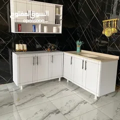  5 كاونتر خشب تركي mdf  قياس متر وعشرين وسنك متر وعشرين.