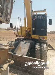  5 حفارة كوشوك كماتسو 2003 فحص كامل مرخصة سنة