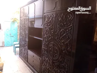  4 خزانة ملابس حجم عملاق 320 سم  للتواصل واتس اب فقط الرقم في الوصف