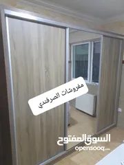  15 خزائن ملابس خشب لامنيت 18م الون متعددة تفصيل حسب الطلب