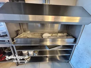 2 للبيع - معدات مطعم كاملة وجاهزة للتشغيل  فرصة مميزة لافتتاح مشروع مطعم بأقل التكاليف! عدة مطعم متكام