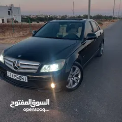  8 مرسيدس بنز C180 AMGاصلي  فحص كامل  موديل 2008 فتحه فل كامل