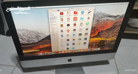  5 جهاز كمبيوتر أبل AIO  مستعمل بحالة جيدة جدا