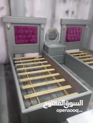  3 غرفه بناتيه  بحال الجديد خشب لاتيه