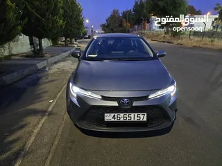  23 تويوتا كورولا 2022 XLE فحص كامل فل كامل جلد تدفئة شاحن وايرلس كراسي كهروباء ياباني بطارية ليثيوم