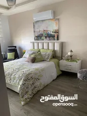  19 شقة مفروشة للايجار في دير غبار .. 120م / موقع مخدوم.. عفش مودرن