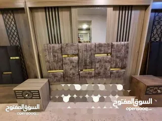  1 غرف نوم ماستر لامنيت تركي   السعر  190 الموقع الزرقا  الفرشه المجوز 50